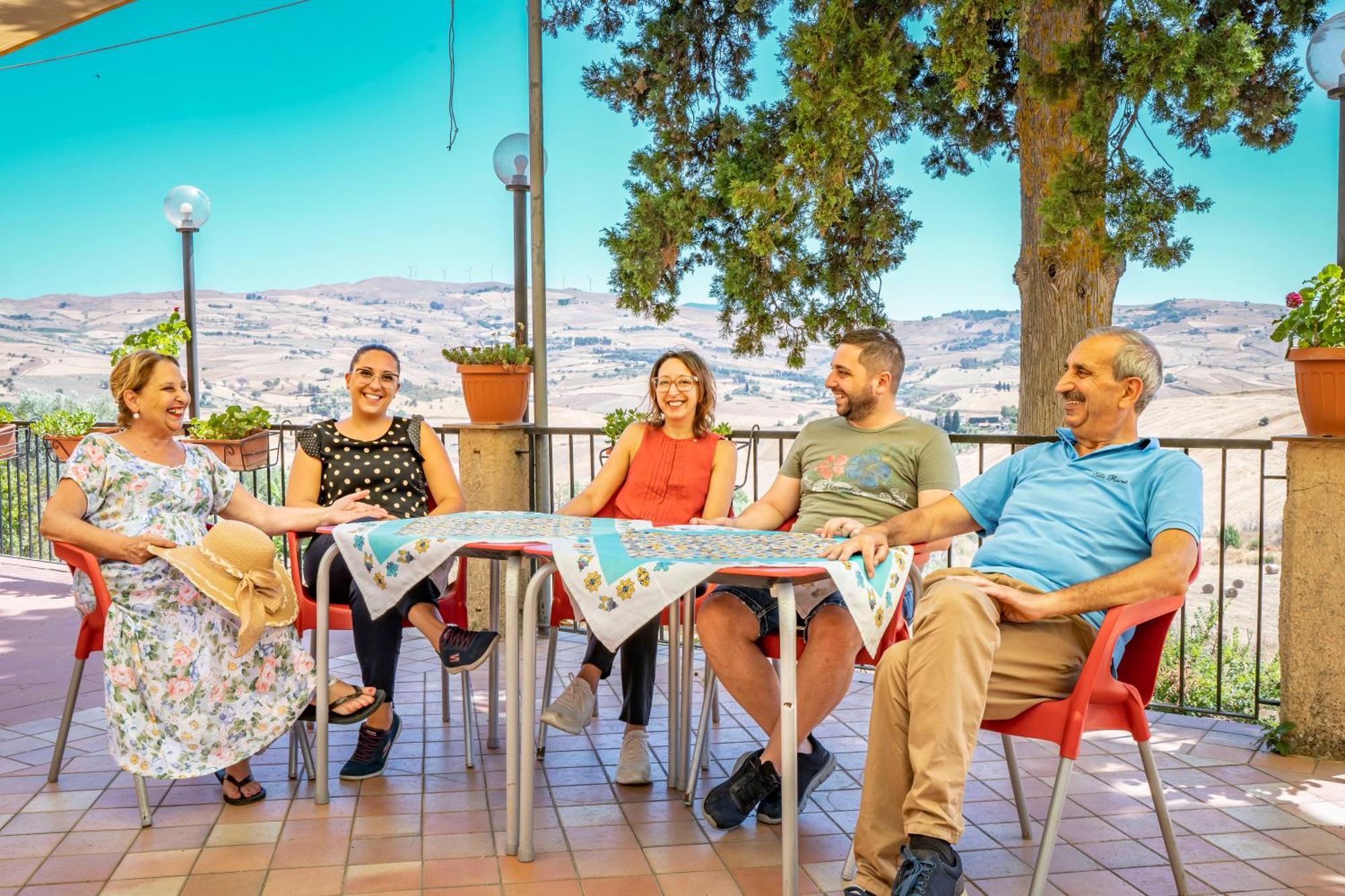 Casale Villa Raino Gangi Bagian luar foto